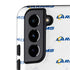 NFL Los Angeles Rams White Logo Blast Galaxy S22 Plus Pro Case