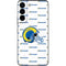 NFL Los Angeles Rams White Logo Blast Galaxy S22 Skin