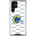 NFL Los Angeles Rams White Logo Blast Galaxy S22 Ultra Clear Case