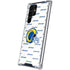 NFL Los Angeles Rams White Logo Blast Galaxy S22 Ultra Clear Case