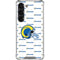 NFL Los Angeles Rams White Logo Blast Galaxy S23 Clear Case