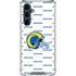 NFL Los Angeles Rams White Logo Blast Galaxy S23 FE Clear Case