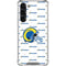 NFL Los Angeles Rams White Logo Blast Galaxy S23 Plus Clear Case