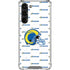 NFL Los Angeles Rams White Logo Blast Galaxy S23 Plus Clear Case