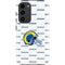 NFL Los Angeles Rams White Logo Blast Galaxy S23 Plus Pro Case