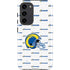 NFL Los Angeles Rams White Logo Blast Galaxy S23 Plus Pro Case