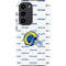 NFL Los Angeles Rams White Logo Blast Galaxy S23 Pro Case