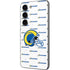 NFL Los Angeles Rams White Logo Blast Galaxy S23 Skin