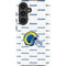 NFL Los Angeles Rams White Logo Blast Galaxy S24 Plus Impact Case