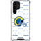 NFL Los Angeles Rams White Logo Blast Galaxy S24 Ultra Clear Case