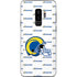 NFL Los Angeles Rams White Logo Blast Galaxy S9 Plus Skin