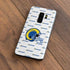 NFL Los Angeles Rams White Logo Blast Galaxy S9 Plus Skin