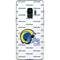 NFL Los Angeles Rams White Logo Blast Galaxy S9 Skin