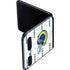 NFL Los Angeles Rams White Logo Blast Galaxy Z Flip Skin