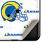 NFL Los Angeles Rams White Logo Blast Galaxy Z Flip Skin