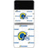 NFL Los Angeles Rams White Logo Blast Galaxy Z Flip3 5G Skin