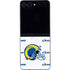 NFL Los Angeles Rams White Logo Blast Galaxy Z Flip5 5G Skin