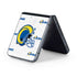 NFL Los Angeles Rams White Logo Blast Galaxy Z Flip5 5G Skin