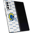 NFL Los Angeles Rams White Logo Blast Galaxy Z Fold2 5G Skin