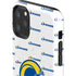 NFL Los Angeles Rams White Logo Blast iPhone 11 Pro Max Impact Case
