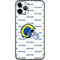 NFL Los Angeles Rams White Logo Blast iPhone 11 Pro Skin