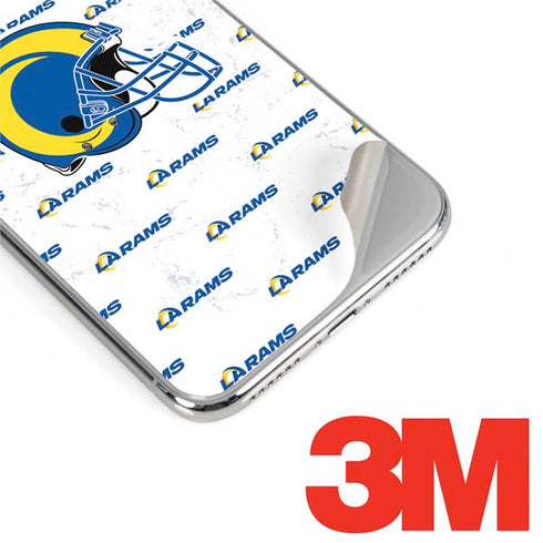 NFL Los Angeles Rams White Logo Blast iPhone 11 Pro Skin