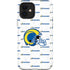 NFL Los Angeles Rams White Logo Blast iPhone 12 Impact Case