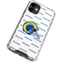 NFL Los Angeles Rams White Logo Blast iPhone 12 Mini Clear Case