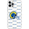 NFL Los Angeles Rams White Logo Blast iPhone 12 Pro Skin