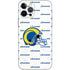 NFL Los Angeles Rams White Logo Blast iPhone 12 Pro Skin