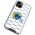 NFL Los Angeles Rams White Logo Blast iPhone 13 Clear Case