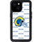 NFL Los Angeles Rams White Logo Blast iPhone 13 Mini Waterproof Case