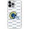 NFL Los Angeles Rams White Logo Blast iPhone 13 Pro Max Skin