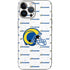NFL Los Angeles Rams White Logo Blast iPhone 13 Pro Max Skin