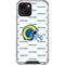 NFL Los Angeles Rams White Logo Blast iPhone 14 Clear Case