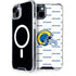 NFL Los Angeles Rams White Logo Blast iPhone 15 Plus MagSafe Case