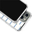 NFL Los Angeles Rams White Logo Blast iPhone 15 Pro Clear Case