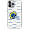 NFL Los Angeles Rams White Logo Blast iPhone 14 Pro Max Skin