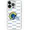 NFL Los Angeles Rams White Logo Blast iPhone 14 Pro Skin