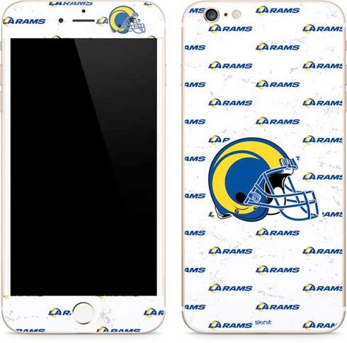 NFL Los Angeles Rams White Logo Blast iPhone 6/6s Plus Skin