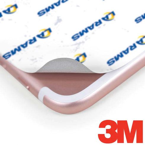 NFL Los Angeles Rams White Logo Blast iPhone 7 Skin