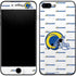 NFL Los Angeles Rams White Logo Blast iPhone 8 Plus Skin