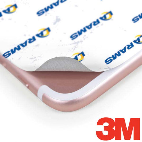 NFL Los Angeles Rams White Logo Blast iPhone 8 Plus Skin