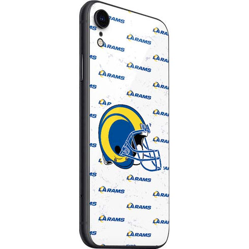 NFL Los Angeles Rams White Logo Blast iPhone SE (2nd & 3rd Gen) Skin
