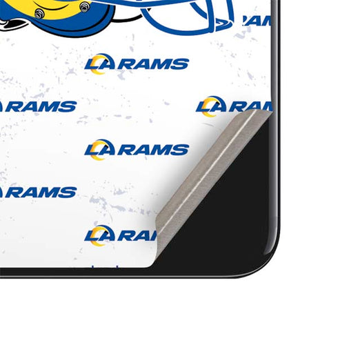 NFL Los Angeles Rams White Logo Blast iPhone SE (2nd & 3rd Gen) Skin
