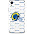 NFL Los Angeles Rams White Logo Blast iPhone XR Skin