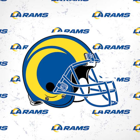 NFL Los Angeles Rams White Logo Blast iPhone XS Pro Case