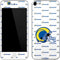 NFL Los Angeles Rams White Logo Blast Apple iPod Skin