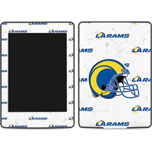 NFL Los Angeles Rams White Logo Blast Amazon Kindle Skin