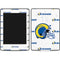 NFL Los Angeles Rams White Logo Blast Amazon Kindle Skin